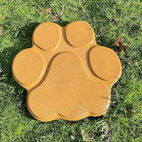 AUTUMN Made in USA Paw Print Mold, Dog Cat Paw Print Stepping Stone Mold, Dog Paw Mold, Concrete Cement Mold, Paw Print Garden Decor Mold, Textured Mold for Non-Slip Stepping Stones, 16 in