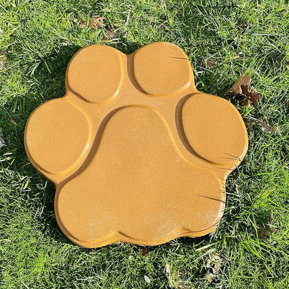 AUTUMN Made in USA Paw Print Mold, Dog Cat Paw Print Stepping Stone Mold, Dog Paw Mold, Concrete Cement Mold, Paw Print Garden Decor Mold, Textured Mold for Non-Slip Stepping Stones, 16 in