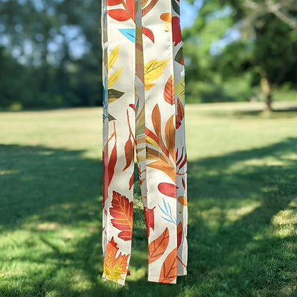Madrona Brands Autumn Fall Breeze Windsock | Durable Outdoor Hanging Wind Decoration | Porch, Patio, Yard | 48 Inch