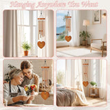 Nana Wind Chimes for Outside, Best Gifts for Nana Windchimes Outdoors for Patio Porch Garden Yard Hanging, Mothers Day Birthday Gifts for Nanas Grandma from Grandkids