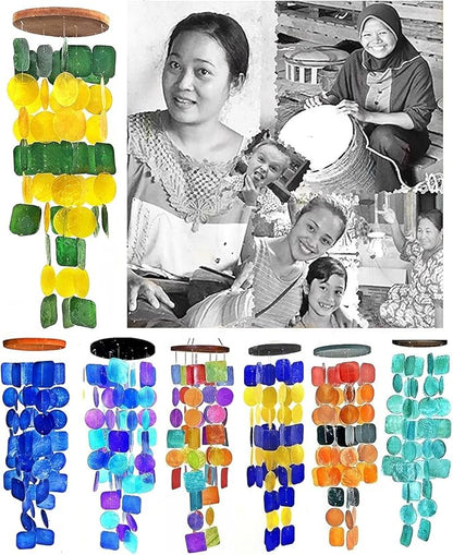 Bellaa 2 Wind Chimes Outside Home Decor Outdoor Garden Patio Lawn Balcony Set