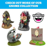 BigMouth Inc Orange Overlord Wall Building Presidential Garden Gnomes Outdoor Statues, Funny Garden Gnome Outdoor Statues for Decor