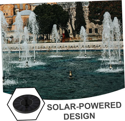 Mipcase Lar Power Bird Bath Fountain Water Pump for Garden Pool Pond Patio Auto-shutoff Feature