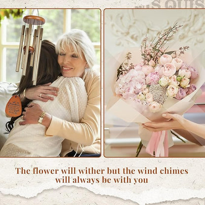 Grandma Gifts for Christmas，Nana 32" Wind Chimes for Grandma Birthday Gift, Bereavement Gifts, Windchimes in Memory of Nana