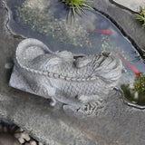 Animal Pond spitters for Small Ponds, Pool Fountain Spitter, Fish Tank Automatic Circulation Water Landscaping Ornaments, Suitable for Gardens, Patios, Fountain Centers