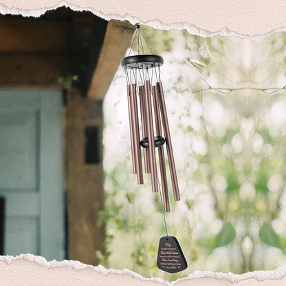 Aurahouse 50th Wedding Anniversary Couple Gifts, 50 Years As Mr Mrs Wind Chimes, Romantic 50th Anniversary Decorations Gifts for Couple Parents Wife Husband Grandparents