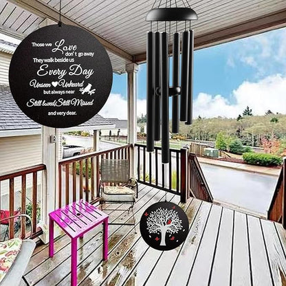 Memorial Wind Chimes for Loss of Loved One,Cardinal Wind Chimes Sympathy Wind Chime for Loss of Loved One,Windchimes in Memory of Loved One,Father Mother Bereavement Memorial Gifts for Remembrance