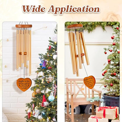 Daughter in Law Gifts, Mothers Day Funny Gift for Daughter in Law Wind Chimes, Birthday Wedding Anniversary Presents for Future Daughter- in-Law, Son Girlfriend from Mother, Mother in Law, 36 inch