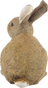 Design Toscano QM200861 Bashful The Bunny Lying Down Rabbit Outdoor Garden Statue, 10 Inch, full color