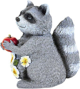 Roman 9.25 Inch H Raccoon Garden Statue