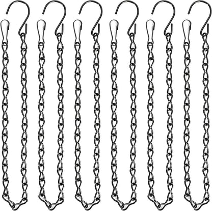 VRSS Hanging Chains for Hanging Planter Basket Bird Feeder Lanterns Ornaments Wind Chimes Billboards DIY Crafts (19 inch 6pcs)