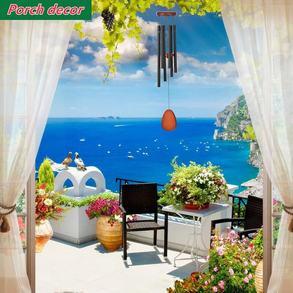 Gifts for Mothers Day, House Warming Gift New Home, Memorial Wind Chimes for Outside, Garden Windchimes Outdoors for Patio Porch Yard Decor