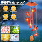 Cardinal Wind Chimes for Outside with 4 Music Aluminum Tubes,Cardinal Wind Chimes for Outside,Best Gifts for Mom Grandma Women Wife Aunt Sister, Unique Mobile Wind Chime, Garden Yard Decor