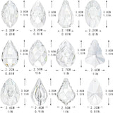 kanpura DIY Suncatchers 164pcs Sun Catchers Making Kit for Adults Clear Hanging Prism Sun Catcher with Crystals Rainbow Maker for Window Wedding Garden Christmas Decor