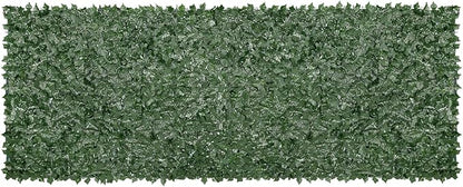 VEVOR Artificial Ivy Privacy Fence Screen, 59 x 158 in Faux Ivy Vine Leaf Hedges Fence, Greenery Privacy Fence with Mesh Cloth Backing, Green Wall Decoration for Outdoor Garden, Yard, Balcony
