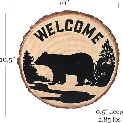 Spoontiques - Garden Décor - Bear Stepping Stone - Decorative Stone for Garden