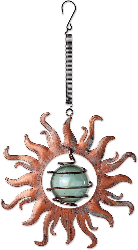 Sunset Vista Designs Vintage Copper Sun Bouncy Hanging Decoration