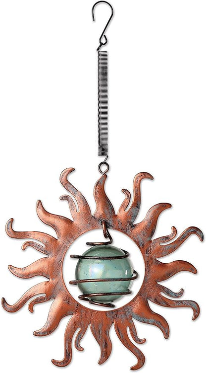 Sunset Vista Designs Vintage Copper Sun Bouncy Hanging Decoration