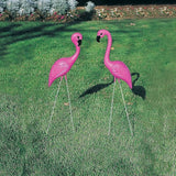 Fun Express Pink Flamingo Yard Ornaments (1-Pack of 2) 34 Inches When Assembled