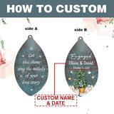 ASTARIN Engagement Gifts Wind Chime, Personalized Names & Date Wind Chimes Gifts for Couple 2026, Wedding Gift for Newlywed Bride Groom Husband Wife, Gift Valentine’s Day(Produced in USA)
