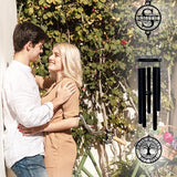Personalized Wind Chimes, Custom Wind Chimes for Wedding Gifts, Memorial Gifts, Anniversary Gifts, Gifts for Husband, Wife, Dad, Mom