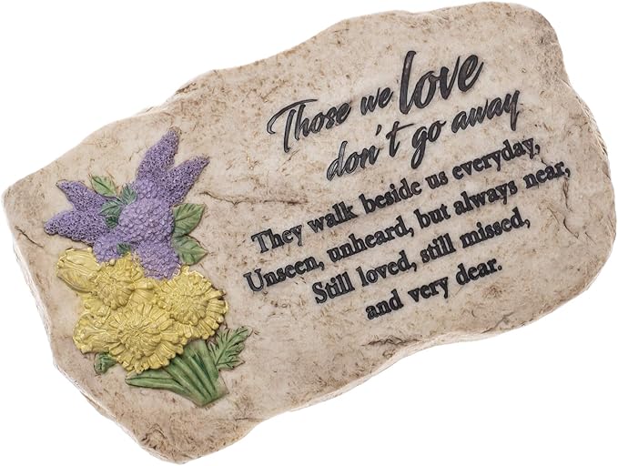 Dicksons Those We Love Garden Stone 8 Inch Resin Garden Stone