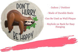 Spoontiques - Garden Décor -Sloth Stepping Stone - Decorative Stone for Garden