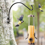 16 Inch 2 Pack Swivel Plant Hanger: Plant Hangers Outdoor, Heavy Duty Hook for Bird Feeder, Plant, Flower Basket, Lantern, Wind Chime - Versatile Hanging Brackets Outdoor Indoor Use Up to 22LB