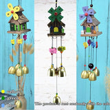 TIMESETL Wood Coper Wind Chime for Home Bedroom Balcony garden Etc.. for (Decorate Item)