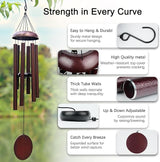 Memorial Wind Chimes for Outside Deep Tone 32" Windchimes Outdoors Decor Sympathy Wind Chimes for Loss of Loved One with Wind Catcher for Garden Patio Balcony and Home Best Gift
