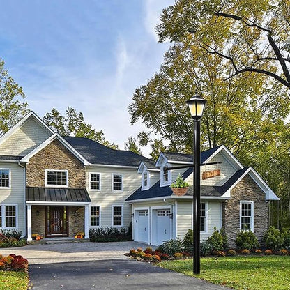 Lamp Post Cross Arm Steel Cross Arm Ladder Rest with Removable Knobs 16 inch Cross Arm Replacement for Outdoor Lamp Posts Pole Light, Black