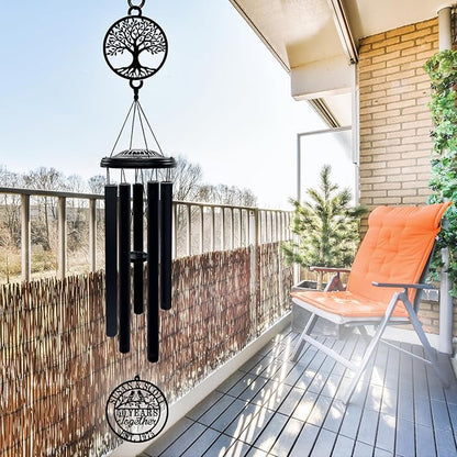 50th Wedding Anniversary Wind Chime Gifts for Parents Couple Husband Wife Friends Keepsake Decoration for Home or Garden