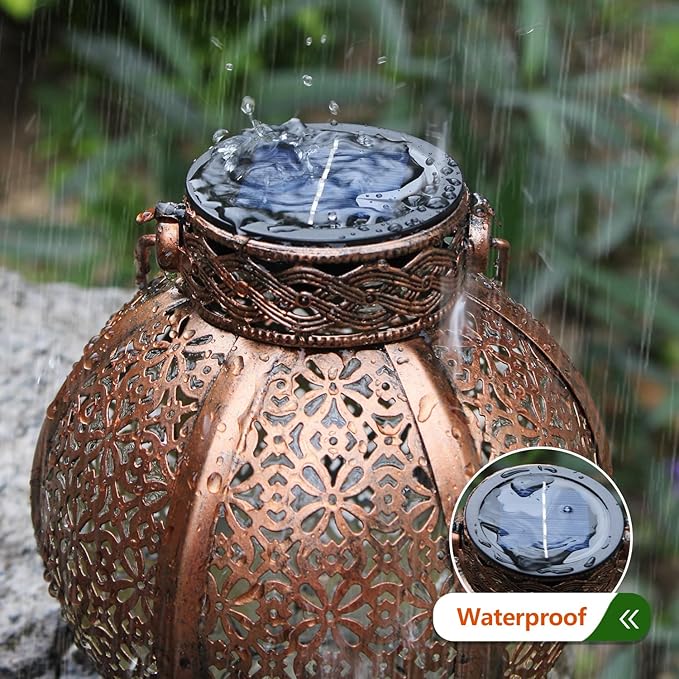 2 Pack Solar Light Replacement Tops(2.76 Inch Top, 2.36 Inch Bottom), Waterproof Replacement Solar Lantern Parts for Outdoor Hanging Lanterns DIY Table Lights Garden Patio Decor