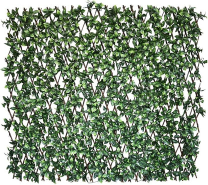 Expandable Fence Privacy Screen for Balcony Patio Outdoor,Decorative Faux Ivy Fencing Panel,Artificial Hedges (Single Sided Leaves)…7