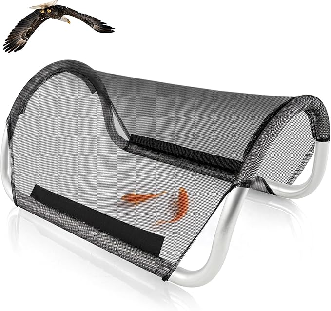 Vicenpal Koi Castle Cave for Pond Outdoor Fish Hideout for Koi Pond Decorations Predator Protection Tunnel for Ponds Aquariums Terrariums, 24" x 14" x 9"(24 x 14 x 9 Inch)