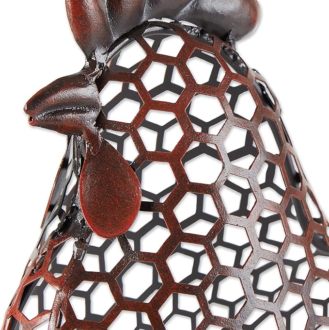 Accent Plus Chicken Wire Chicken Sculpture