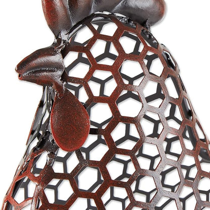 Accent Plus Chicken Wire Chicken Sculpture