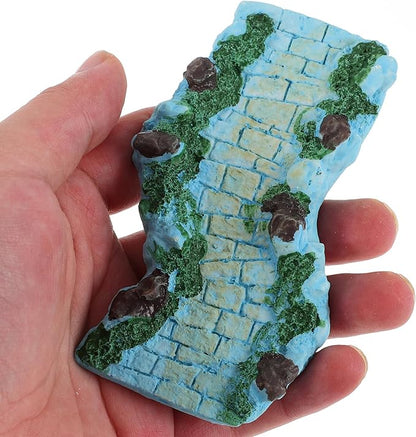 Yardwe Garden Stone Pathway Ornament Resin Bonsai Decoration for Creative Walkway Stone for Balcony for Landscape Decor Easy to Place Outdoor Spaces