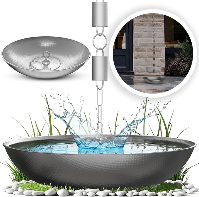 Rain Chains Direct Aluminum Basin