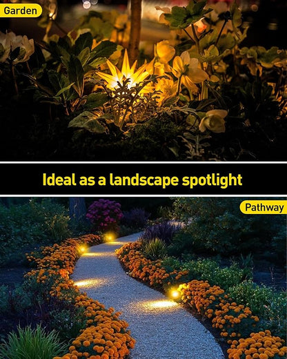 T-SUN Underwater LED Pond Lights – IP68 Waterproof Submersible Fountain Lights with Bluetooth App & Remote, 16 Million Colors Underwater Lighting for Koi Ponds/Garden Water Features Aquarium (10-Pack)