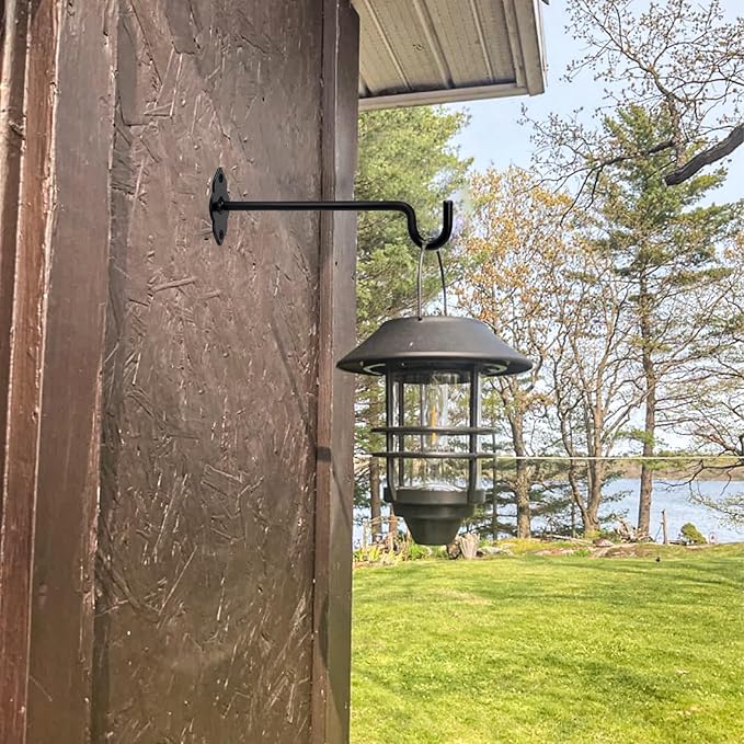 10 Inch 4 Pack Plant Hangers Outdoor or Indoor Plant Hooks Hanging Plant Bracket for Home Decor Bird Feeders