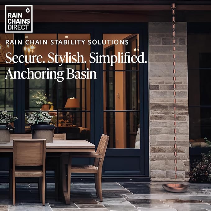 Rain Chains Direct Copper Basin