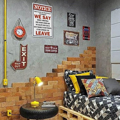 Funny Vintage Metal Tin Bar Sign - Pro Life Beer Outdoor Warning - Man Cave Wall Decor Room Poster for Home Door - Garage Yard Gifts - 8 X 12 Inch