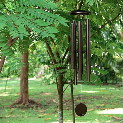 Vanquer Large Wind Chimes for Outside Deep Tone - 48'' Wind Chimes Outdoor Clearance, Deep Tone, Memorial, Sympathy Gift, Garden Patio, Home Décor, Bronze
