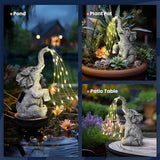 GIGALUMl Solar Garden Statue Bundle