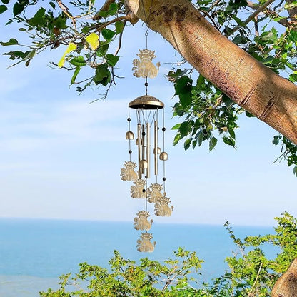 Wind Chimes for Outside Decor Gifts - 42" Metal Highland Cow Decor Windchimes Indoor Outdoor Garden Patio Yard Home Decoration,Gifts for Men Women,Mom Grandma Wife Friends Birthday