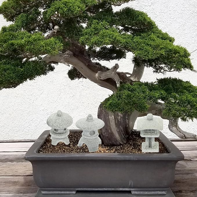 PRETYZOOM 12pcs Miniature Pagoda Figurines, Zen Garden Fish Tank Aquarium Gazebo Ornament Chinese Pagoda Statue Plant Pots Bonsai Micro Landscape Decoration