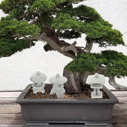PRETYZOOM 12pcs Miniature Pagoda Figurines, Zen Garden Fish Tank Aquarium Gazebo Ornament Chinese Pagoda Statue Plant Pots Bonsai Micro Landscape Decoration