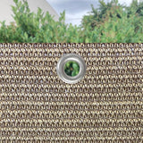 Elegant Privacy Screen for Backyard Fence, Pool, Deck, Patio, Balcony and Outdoor Paneling - Include Zip Ties (6 x 12 FT, Walnut)
