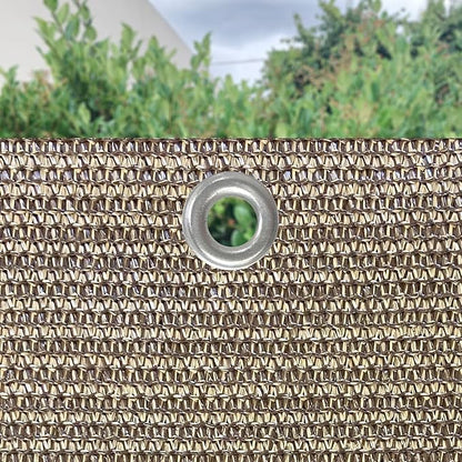Elegant Privacy Screen for Backyard Fence, Pool, Deck, Patio, Balcony and Outdoor Paneling - Include Zip Ties (4 x 15 FT, Walnut)